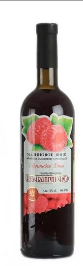 Вино Шампайн Гининери Горцаран, "Малиновое" плодовое столовое красное п/сладкое 12%