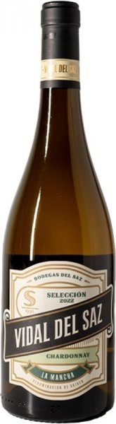 Вино Vidal Del Saz Chardonnay La Mancha DO  2022  750 мл