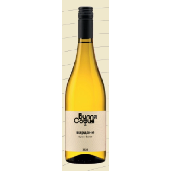 Вино Вилла София Шардоне 750 мл  14 %
