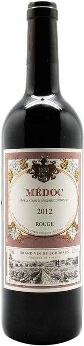 Вино Pierre Chanove Medoc AOC Пьер Шанов 2012 750 мл