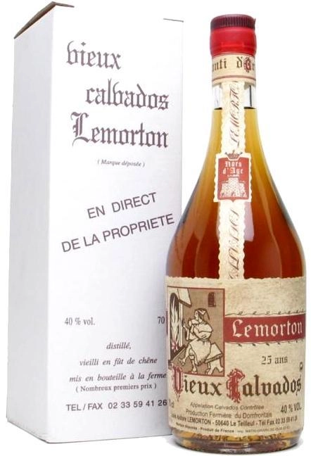 Кальвадос Lemorton Reserve 25 Years  gift box  700 мл