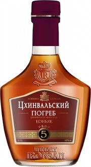 Коньяк   Цхинвальский Погреб  5  лет     500 мл