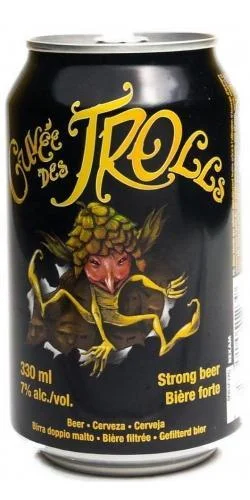 Пиво Dubuisson Cuvee des Trolls ДЮБЮИССОН Кюве де Тролс ж/б 330 мл