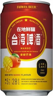 Пиво Taiwan Beer Mango  in canТайвань Бир Манго в жестяной банке  330 мл