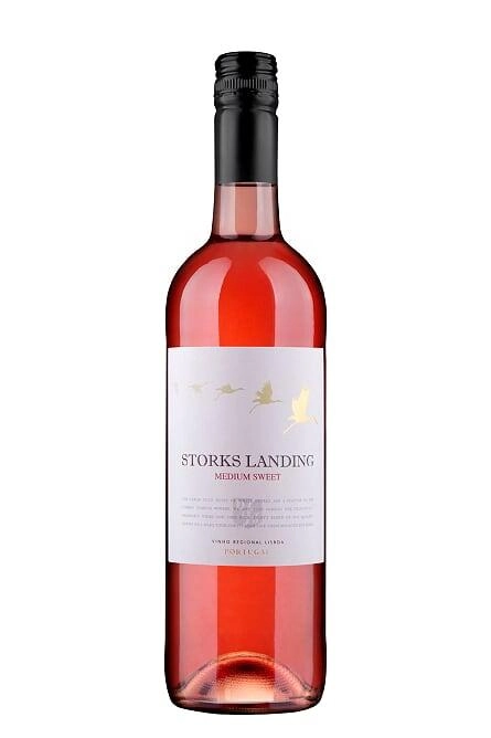 Вино Storks landing Lisboa region Сторкс ландинг регион Лиссабон розовое полусладкое 2020 750 мл