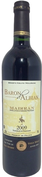 Вино BARON D’ALBIAN   2009 750 мл