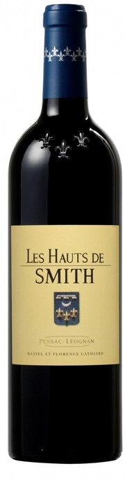 Вино Les Hauts de Smith Rouge Pessac-Leognan AOC  Лез О де Смит Руж   2015 750 мл