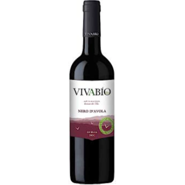 Вино Vivabio Nero D'avola BIO Неро Д'Авола БИО 750 мл