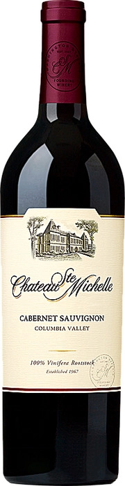 Вино Chateau Ste Michelle Cabernet Sauvignon Columbia Valley  2015 750 мл