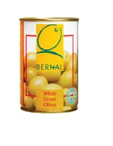 Оливки MANZANILLA, зеленые с косточкой, в ж/б 292 г (по 15 шт)