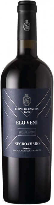 Вино Leone de Castris  Elo Veni Negroamaro Salento IGT  Эло Вени Негроамаро 2020 750 мл