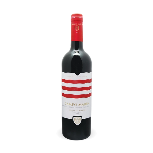 Вино  CAMPO MARIN GARNACHA TEMPRANILLO CABERNET Carinena  КАМПО МАРИН ГАРНАЧА ТЕМПРАНИЛЬО КАБЕРНЕ  красное сухое 750 мл
