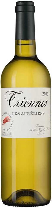 Вино Triennes  Les Aureliens Blanc Mediterranee IGP  Лез Орельян Блан 2019 750 мл 14%