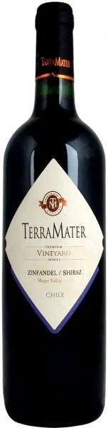Вино TerraMater Vineyard  Zinfandel Shiraz ТерраМатер Виньярд  Зинфандель Шираз 2017 750 мл