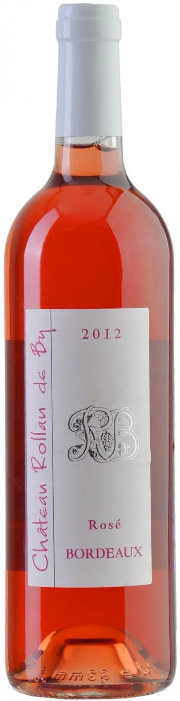 Вино Chateau Rollan de By Rose Bordeaux AOC Шато Роллан де Би Розе 2012  750 мл