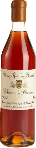 Бренди Chateau de Pibarnon Marc de Bandol  1997 700 мл