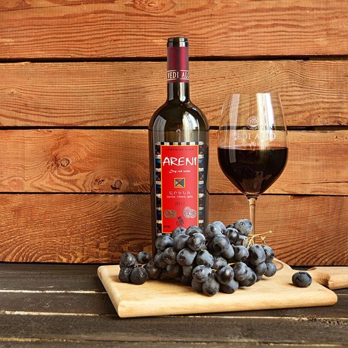 Вино  Веди Алко  Арени красное сухое 750 мл
