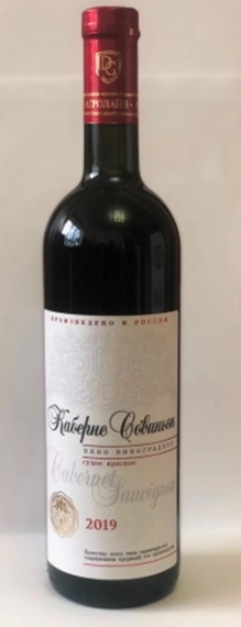 Вино Агролайн Каберне Совиньон 2019 750 мл