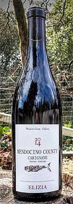 Вино Elizia Venturi Vineyard Carignane Mendocino  2014 750мл