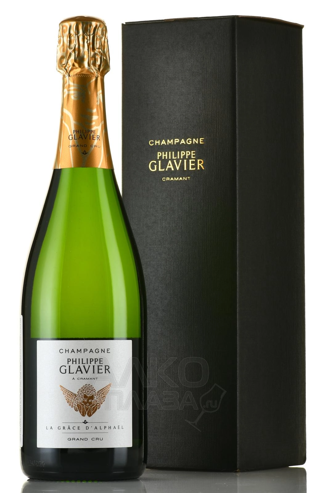 Шампанское  Philippe Glavier La Grâce d'Alphaël Grand Cru Blanc de Blanc Brut 2018 750 мл  12,5 %