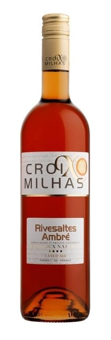 Вино Vignerons Сatalans Croix Milhas Rivesaltes Ambre AOC Винерон Каталан Круа Мийас Ривзальт Амбре  750 мл