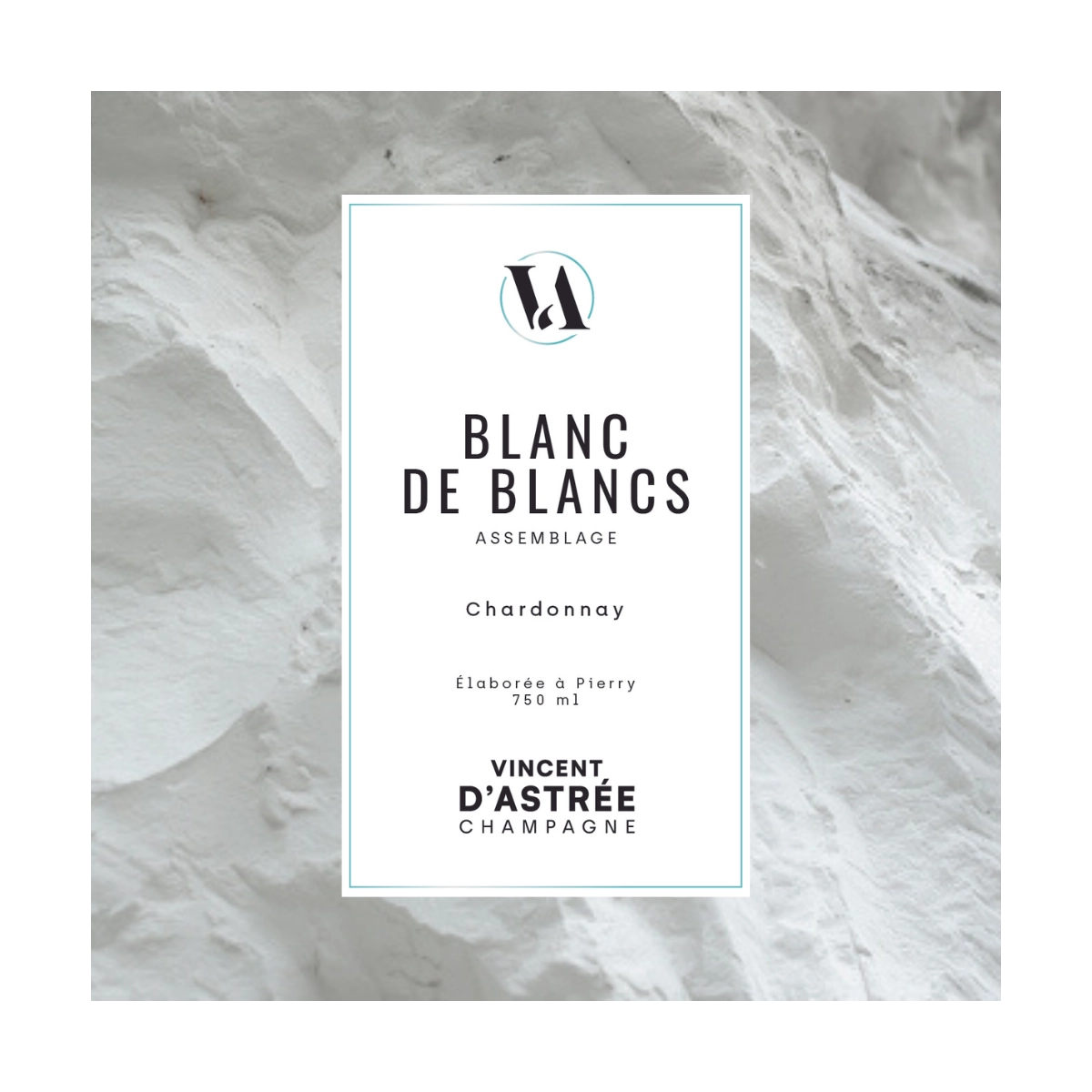 Шампанское  Vincent d'Astrée  Blanc de Blancs Chardonnay  2015 1500 мл 13,5%