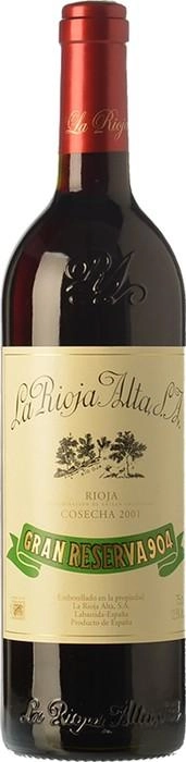 Вино La Rioja Alta Gran Reserva 904 Rioja DOC  Гран Ресерва 904 2011 750 мл