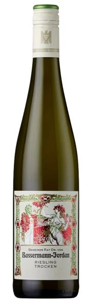 Вино Bassermann-Jordan Riesling  Estate  Trocken Бассерман-Йордан Рислинг  Эстейт 2018 750 мл
