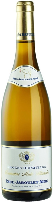 Вино Paul Jaboulet Aine  Domaine Mule Blanche  Crozes Hermitage AOC Blanc  Домен Мюль Бланш Кроз Эрмитаж Блан 2018 750 мл