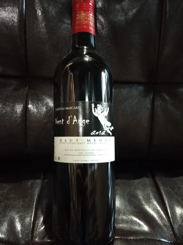 Вино Chateau Mascard Vent d’Ange  Haut-Medoc АОС  2014 750 мл