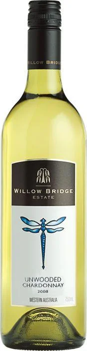 Вино Willow Bridge, Unwooded Chardonnay, Уиллоу Бридж, Анвудед Шардонне, 2008, 750 мл
