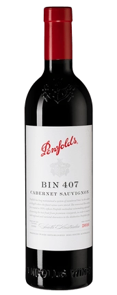 Вино Penfolds Bin 407 Cabernet Sauvignon Пенфолдс Бин 407 Каберне Совиньон  2019 750 мл