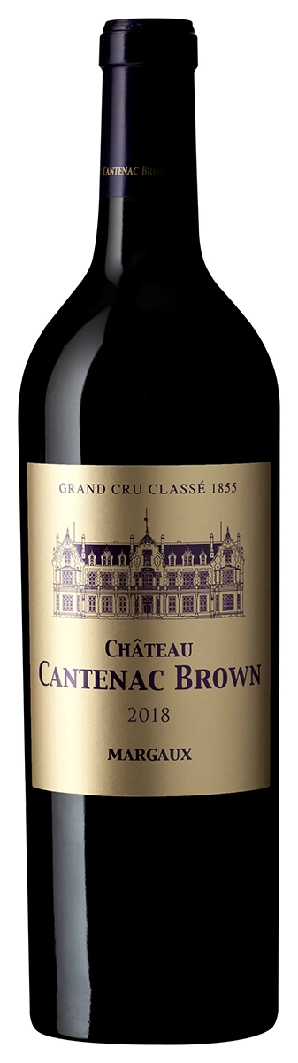 Вино Château Cantenac Brown Grand Cru Classé Margaux AOC 2018 750 мл