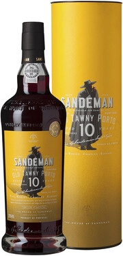 Портвейн  Sandeman  Tawny Porto 10 Years Old   in tube 500 мл