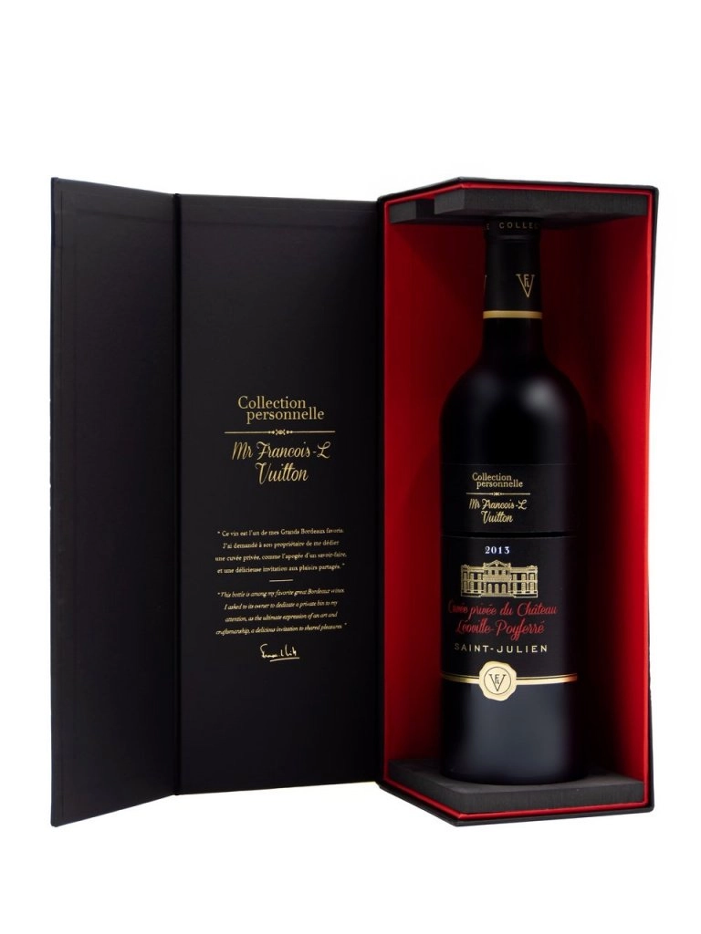 Вино Cuvee Privee Du Chateau Leoville Saint-Julien AOC gift box  750 мл