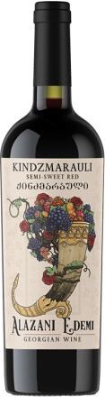 Вино  Kakhetia Alazani Edemi Kindzmarauli  2018  750  мл
