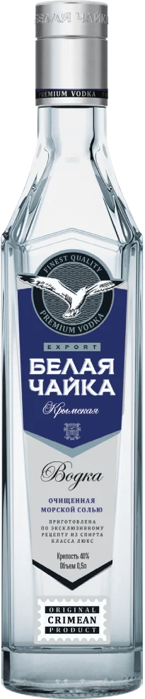 Водка  Изюмовъ  Белая Чайка очищенная с морской солью 500 мл