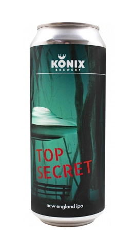 Пиво  Konix Top Secret  Коникс Топ Сикрет  ж/б  500 мл
