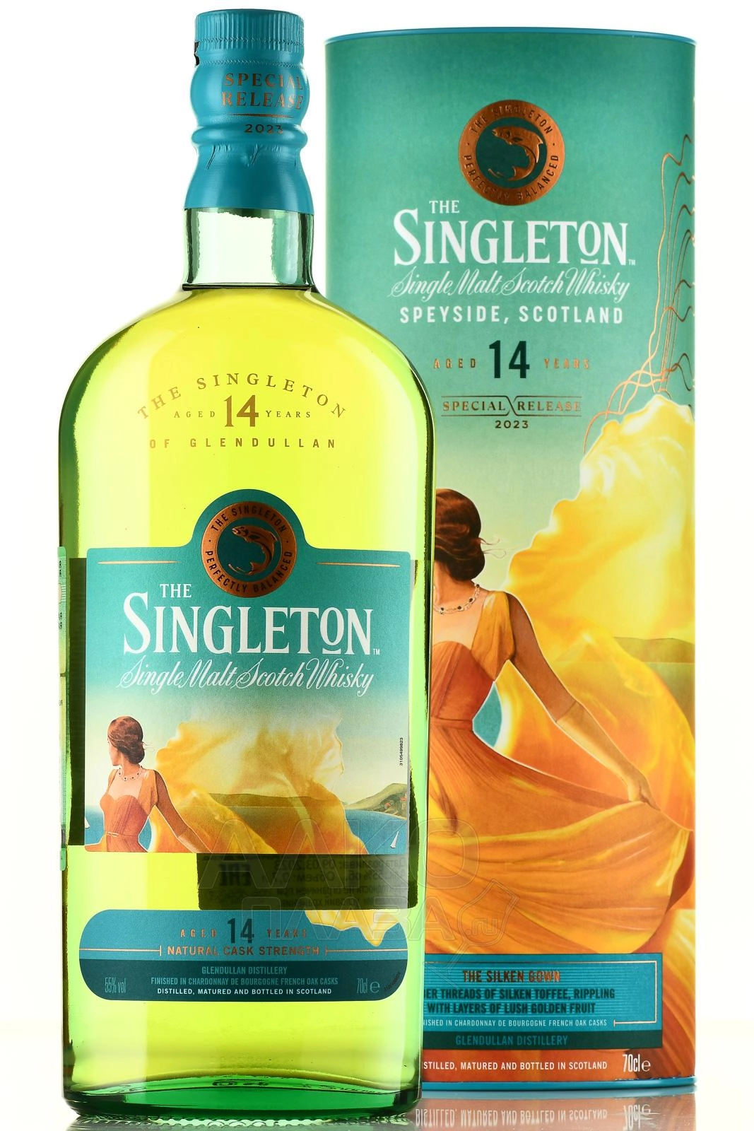 Виски Singleton 14 Years Old The Silken Gown    gift box    700 мл  55%