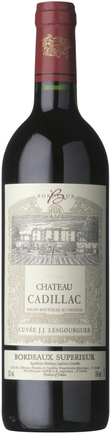 Шато Кадияк, Кюве Ж.Ж. Лесгург,   Бордо Сюперьёр АОС,   Leda/Леда, 2010