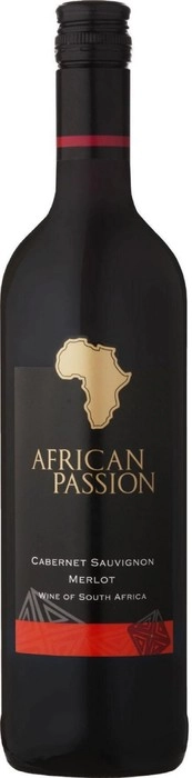 Вино Golden Kaan African Passion Cabernet Sauvignon Merlot   2018 750 мл