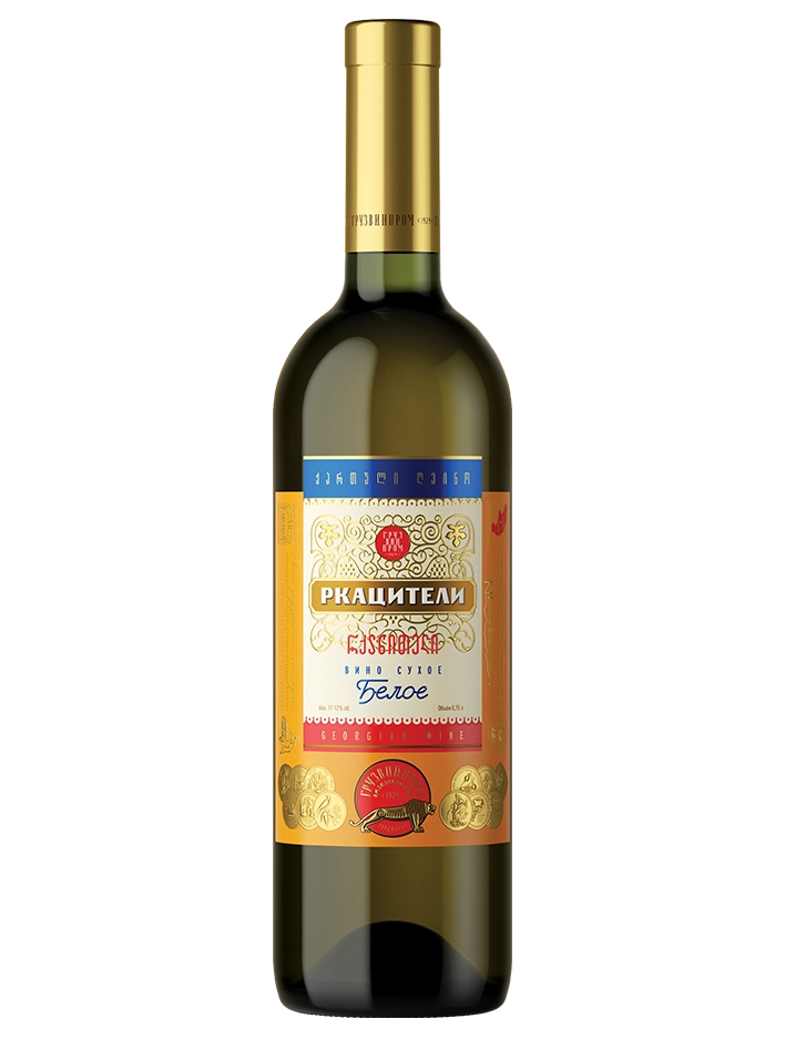 Вино Грузвинпром   Ркацители  2018    750  мл