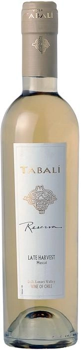 Вино Tabali Reserva Late Harvest Muscat Limari Valley DO Табали Резерва Лейт Харвест Мускат 2011 375 мл