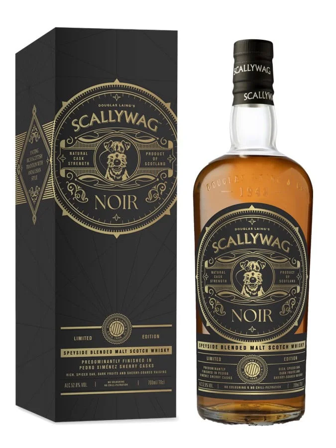 Виски  SCALLYWAG Noir Edition Cask Strength  with Gift Carton  700 мл  52,8%