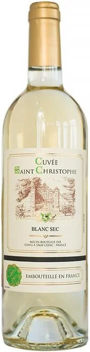Вино Cuvée Saint Christophe  Blanc  demi-doux Кюве Сен Кристоф блан  деми-ду 750 мл
