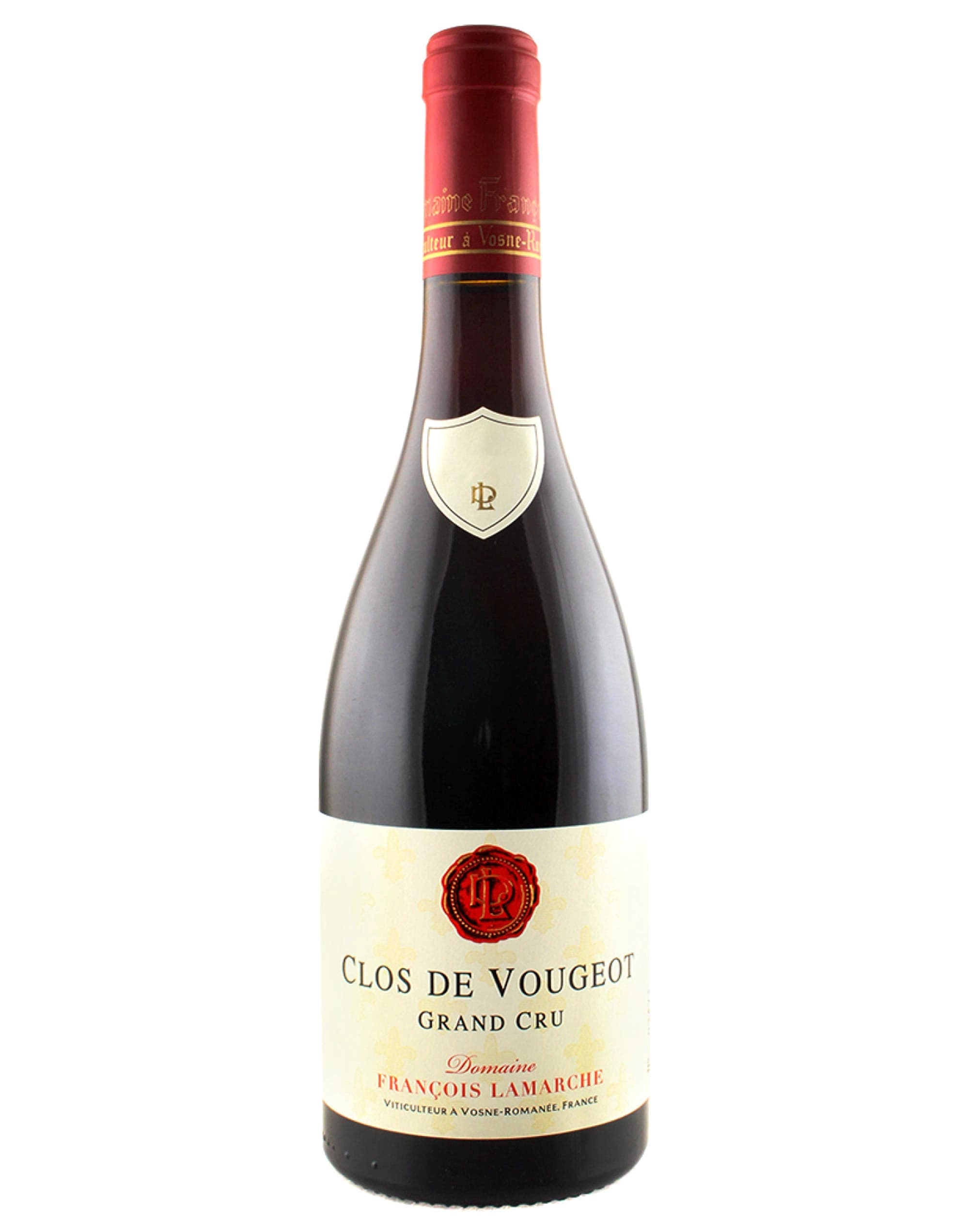 Вино   Domaine Francois Lamarche Clos de Vougeot Grande Cru AOC  Домен Франсуа Ламарш Кло де Вужо Гран Крю 2017 750 мл
