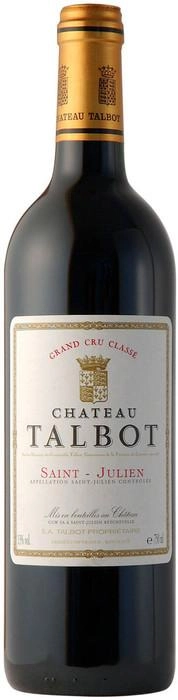 Вино Chateau Talbot St-Julien AOC 4-me Grand Cru Classe   2017 1500 мл