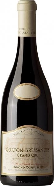 Вино Edmon Cornu & Fils  Corton-Bressandes Grand Cru AOC Эдмон Корню э Фис Кортон-Брессанд Гран Крю АОС2008 750 мл