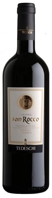Вино Tedeschi, "Capitel San Rocco", Valpolicella Ripasso DOC Superiore, "Капитель Сан Рокко", Вальполичелла Рипассо Супериоре 2019 750 мл