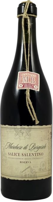 Вино Botter  Marchese di Borgosole  Riserva Salice Salentino DOC  2014  750 мл